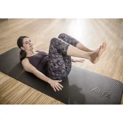 Airex Yogamatte & Gymnastikmatte|Pilates- und Yogamatte Anthrazit