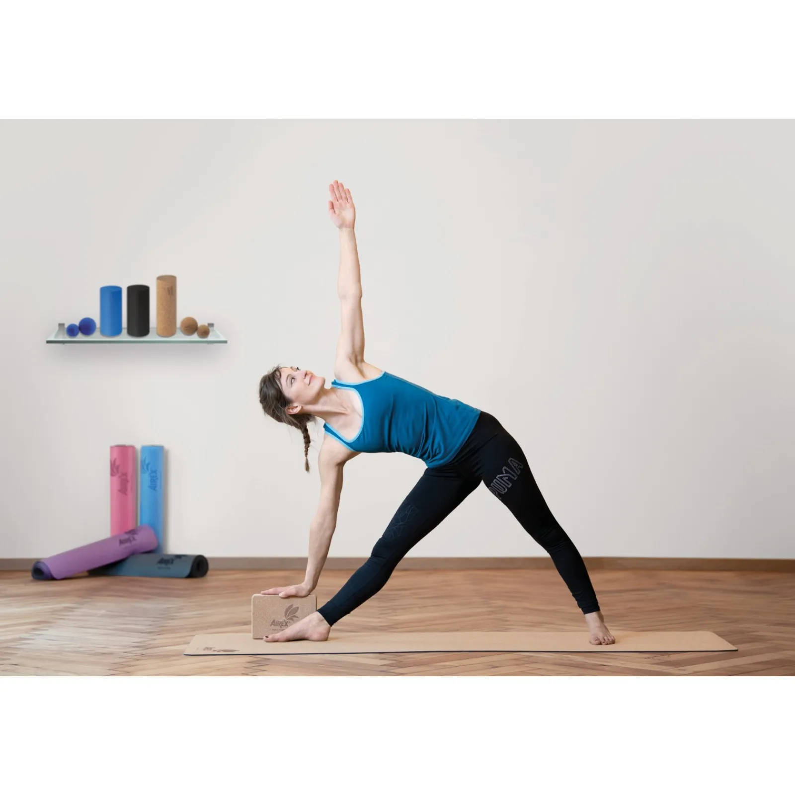 Airex Yogamatte & Gymnastikmatte|Yoga Eco Cork Mat
