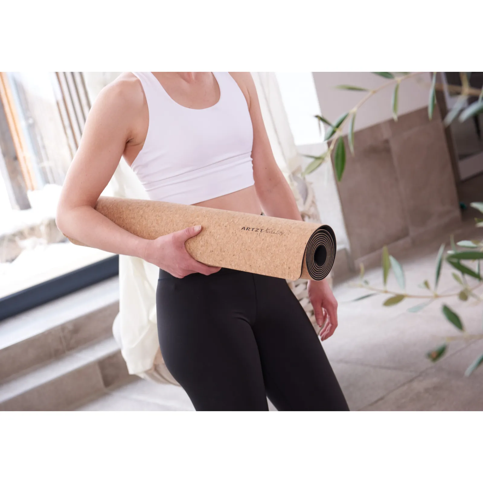Artzt vitality Yogamatte & Gymnastikmatte|Yogamatte Kork