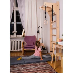 BenchK Yogamatte & Gymnastikmatte|Trainingsmatte grau
