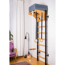 BenchK Yogamatte & Gymnastikmatte|Trainingsmatte grau