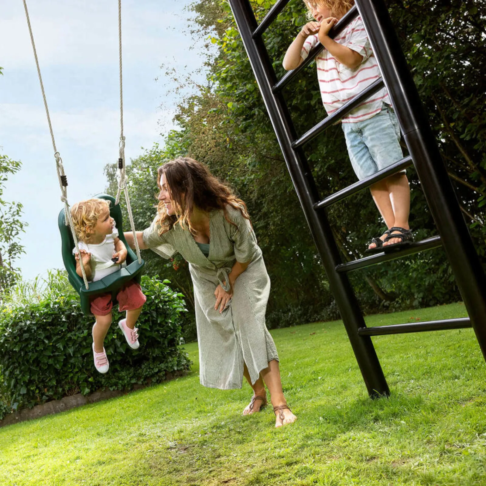 Berg Outdoor-Spielgeräte|PlayBase Medium Reck-Leiter