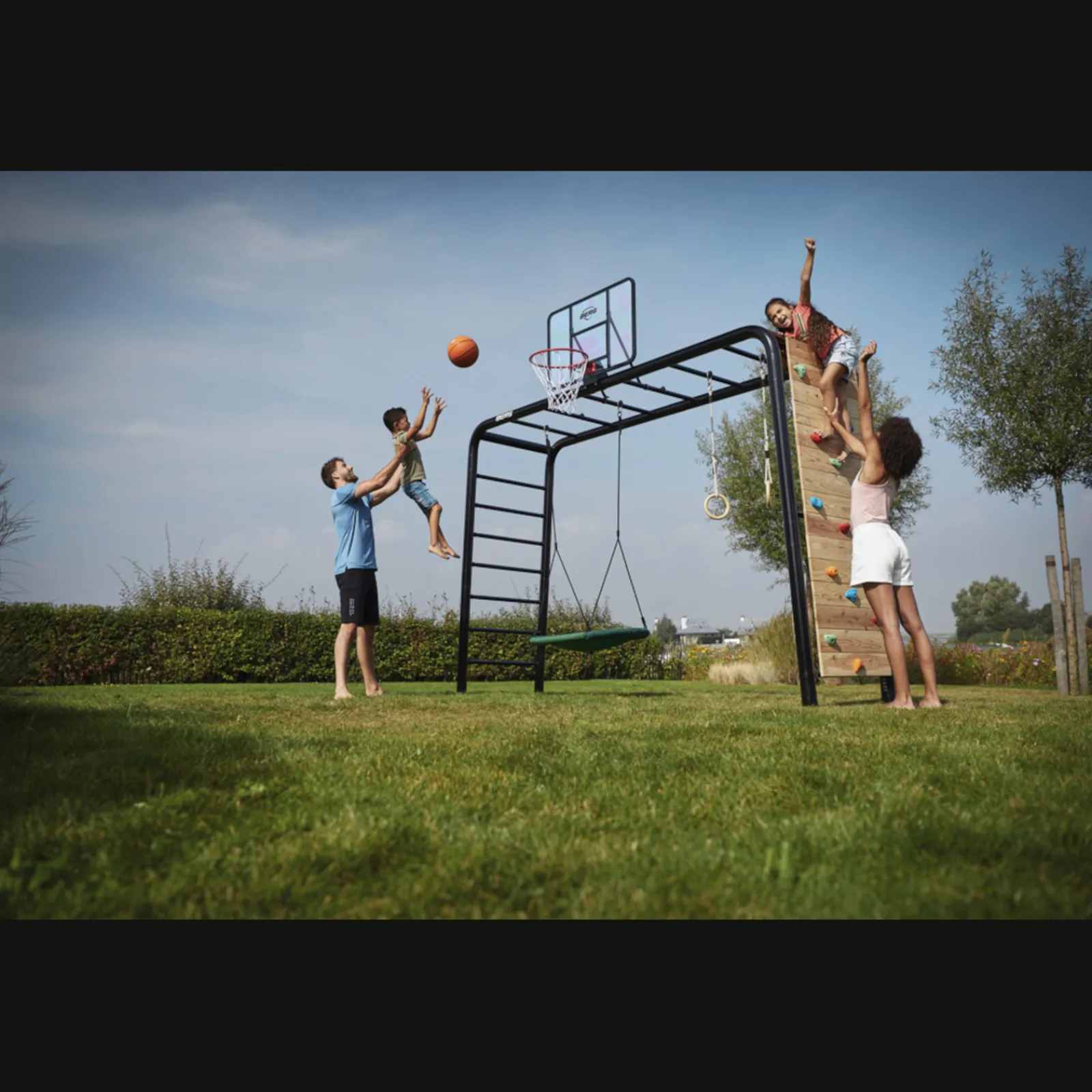 Berg Outdoor-Spielgeräte|PlayBase Medium Reck-Leiter