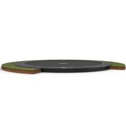 Berg Trampolin|Trampolin Champion FlatGround Sports AirFlow Pro grau