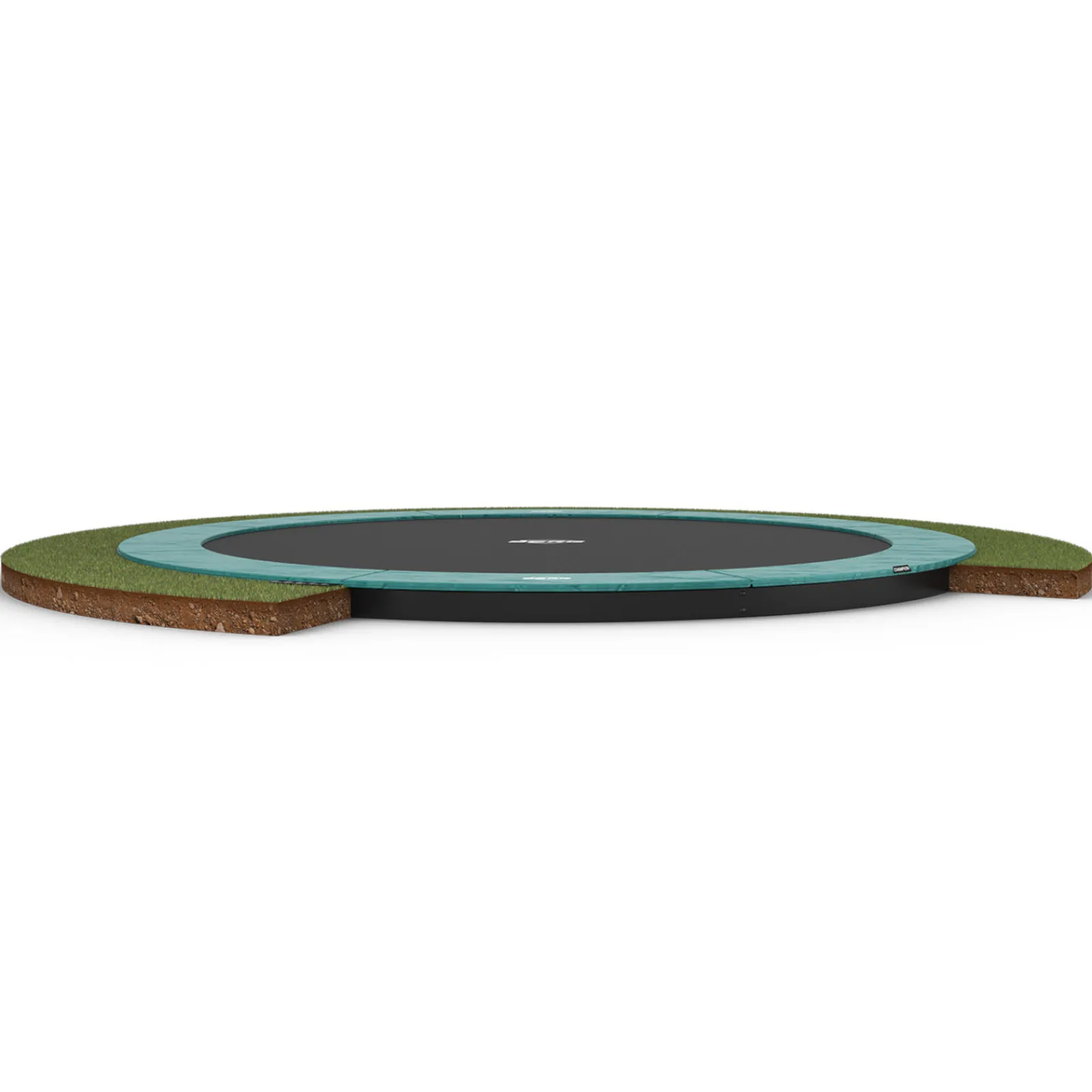 Berg Trampolin|Trampolin Champion FlatGround Sports AirFlow Pro grau