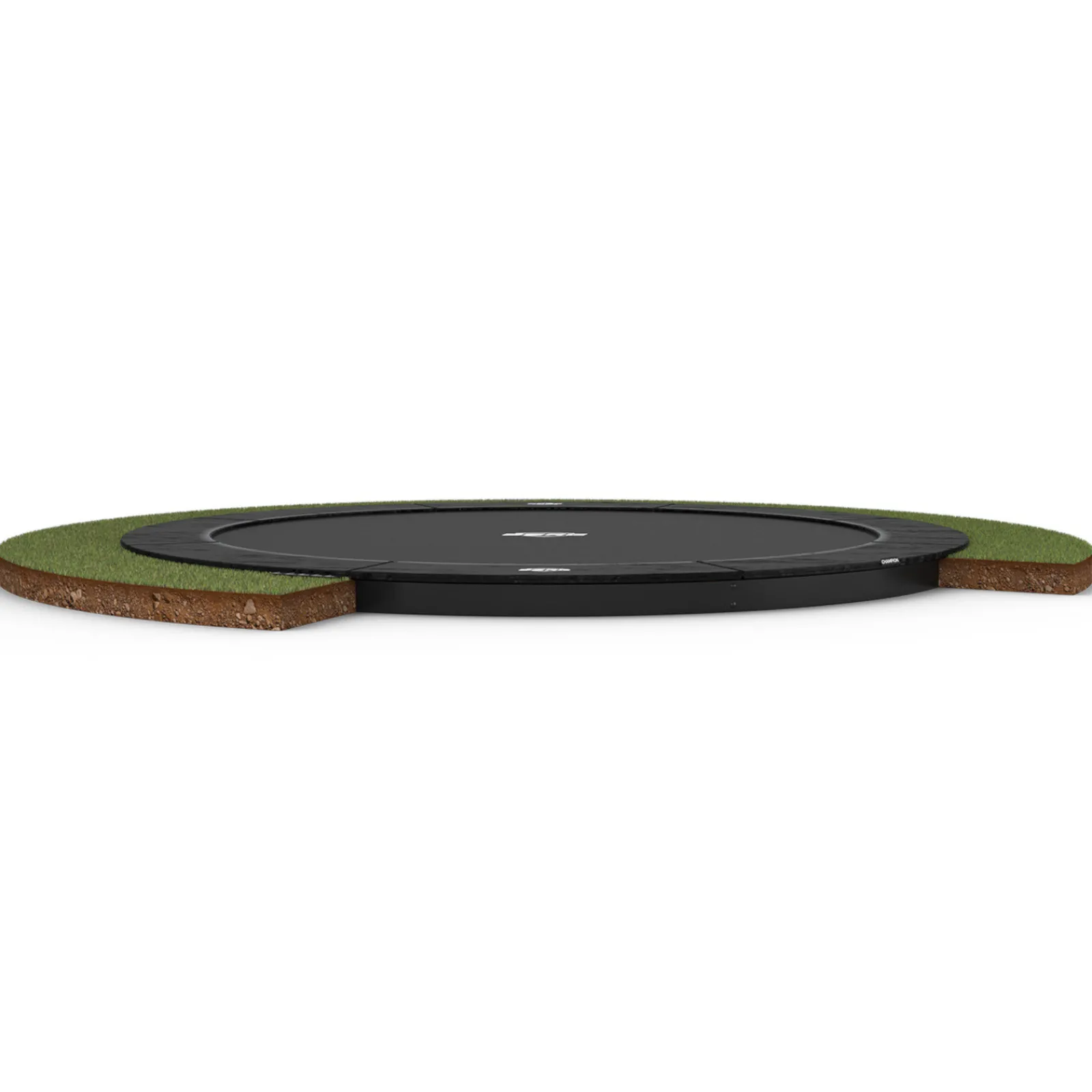 Berg Trampolin|Trampolin Champion FlatGround Sports AirFlow Pro grau