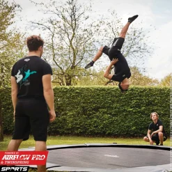 Berg Trampolin|Trampolin Champion FlatGround Sports AirFlow Pro grau