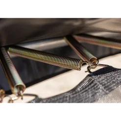 Berg Trampolin|Trampolin Champion inkl. Sicherheitsnetz Deluxe AirFlow Pro grau