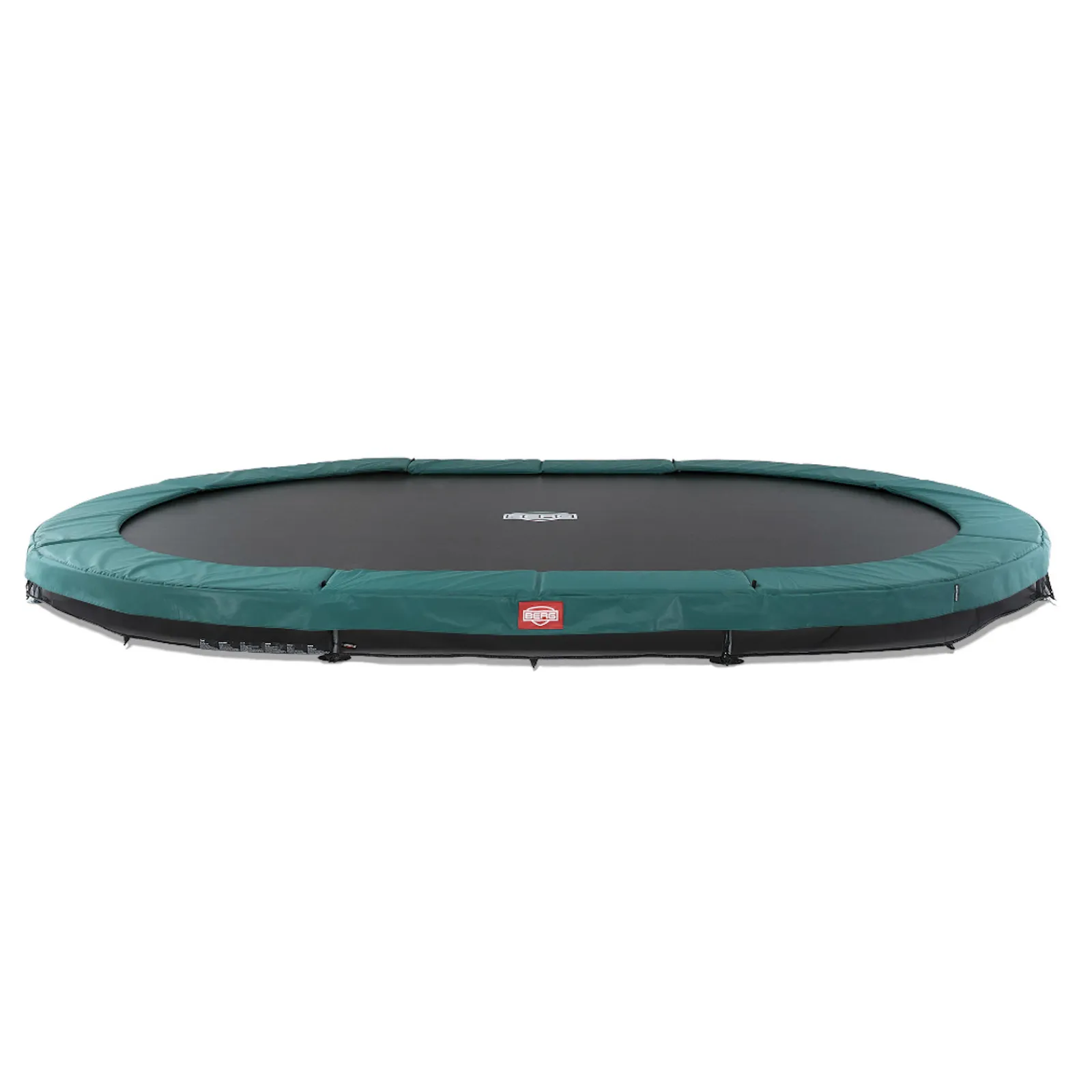 Berg Trampolin|Trampolin Grand Champion InGround Sports (2022) (Ausstellungsstück) 350 cm x 250 cm 350cm x 250cm - Grün
