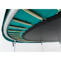 Berg Trampolin|Trampolin Grand Favorit inkl. Sicherheitsnetz Comfort grau