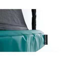 Berg Trampolin|Trampolin Grand Favorit inkl. Sicherheitsnetz Comfort grau