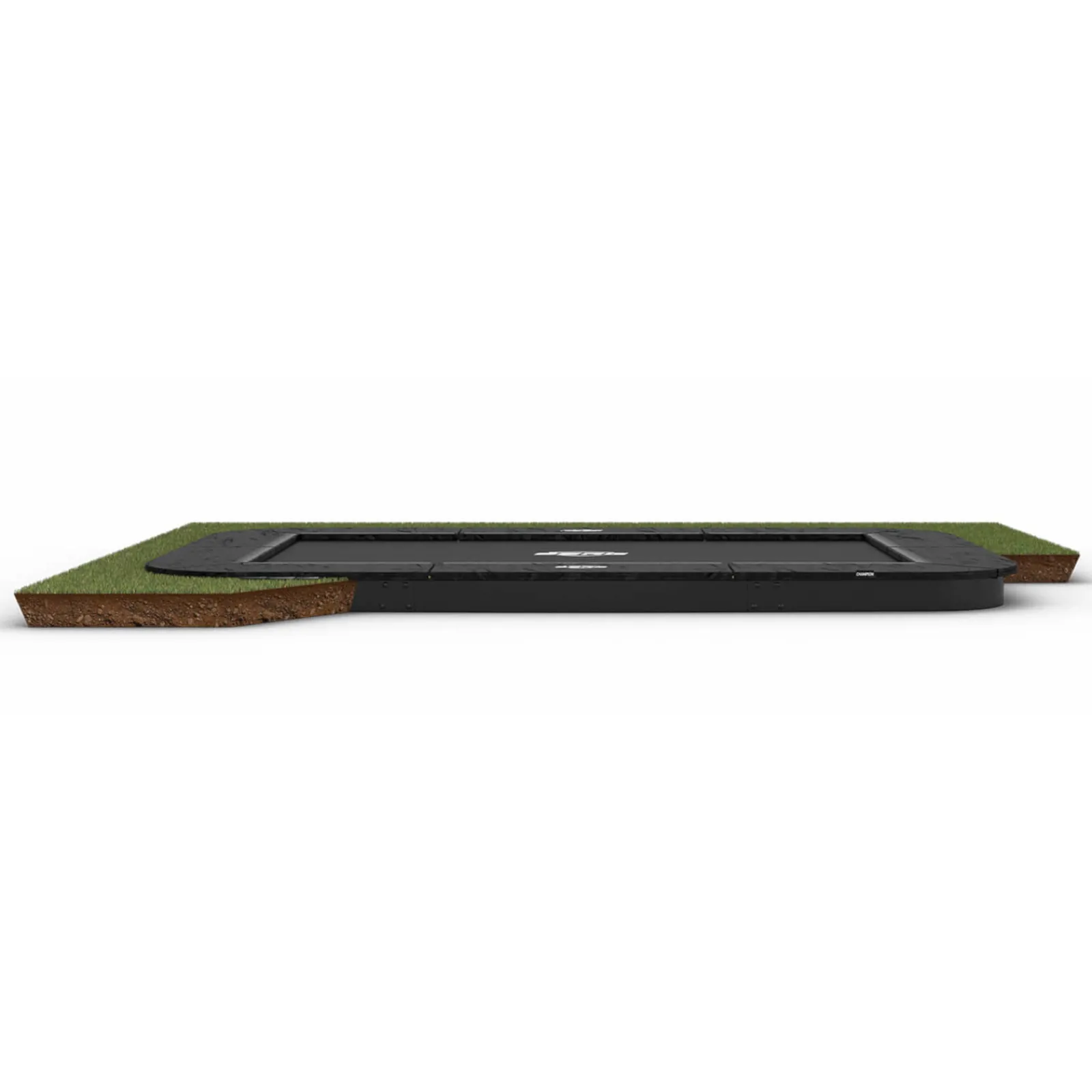 Berg Trampolin|Trampolin Ultim Champion Flatground Sports AirFlow Pro grün