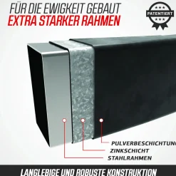 Berg Trampolin|Trampolin Ultim Champion Flatground Sports AirFlow Pro grün