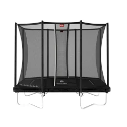 Berg Trampolin|Trampolin Ultim Favorit inkl. Sicherheitsnetz Comfort schwarz