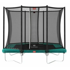 Berg Trampolin|Trampolin Ultim Favorit inkl. Sicherheitsnetz Comfort schwarz