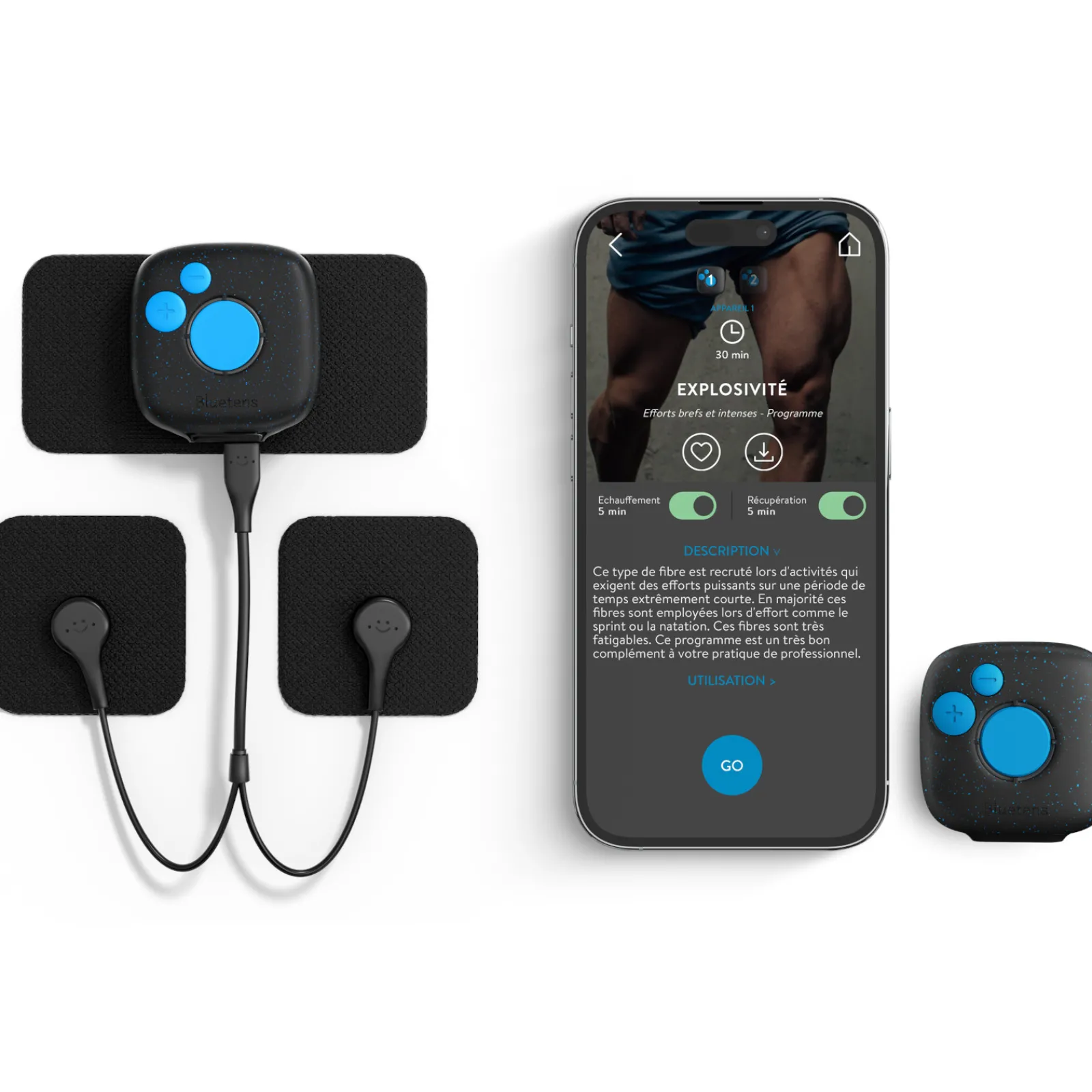 Bluetens Muskelstimulator|Muskelstimulator|Muskelstimulator Duo Sport 2 BLT-DS2