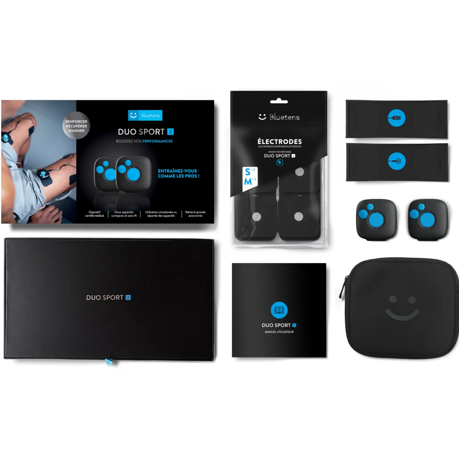 Bluetens Muskelstimulator|Muskelstimulator|Muskelstimulator Duo Sport 2 BLT-DS2