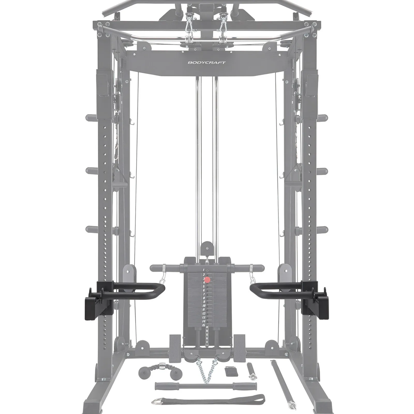 BodyCraft Kraftstation|Dip-Attachment für die SG1