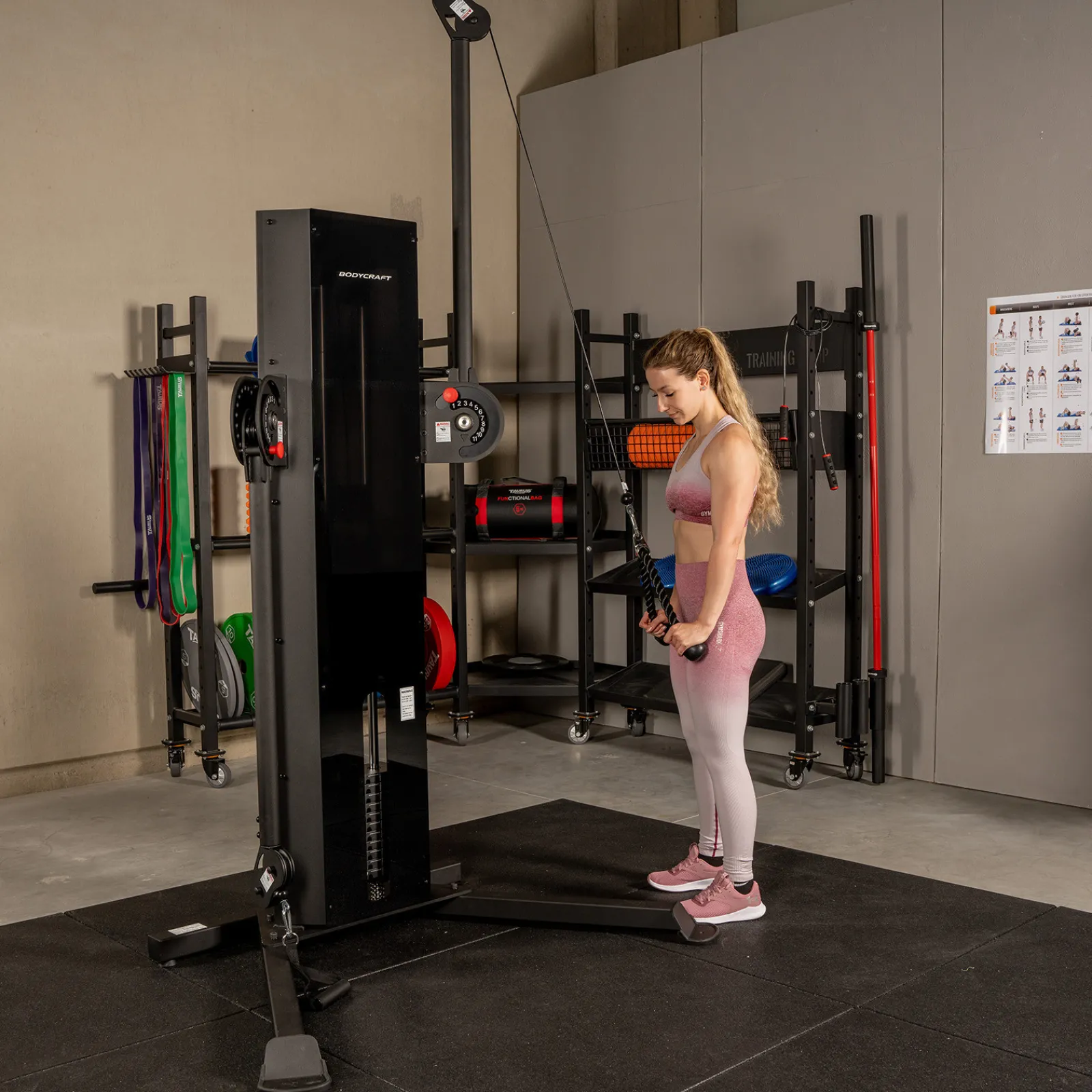 BodyCraft Kabelzugstation|Kraftstation|EFT Functional Trainer