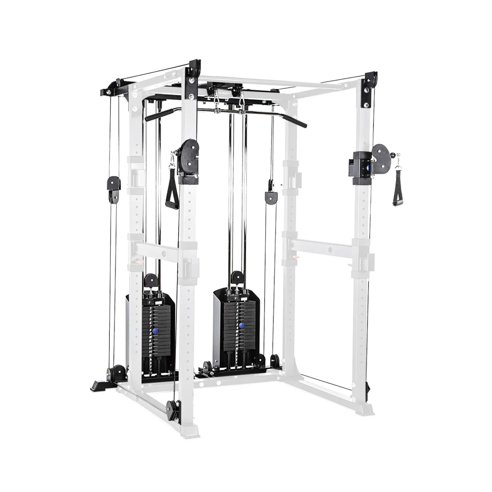 BodyCraft Kraftstation|Langhantelstation|RFT für Power Cage F430 2x 67,5 kg