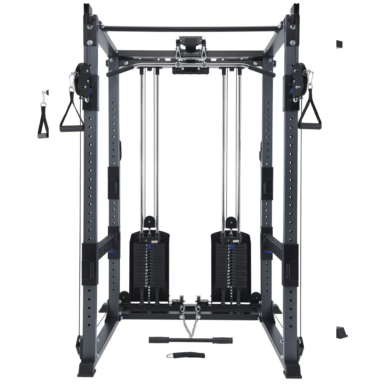 BodyCraft Kraftstation|Langhantelstation|RFT für Power Cage F430 2x 67,5 kg