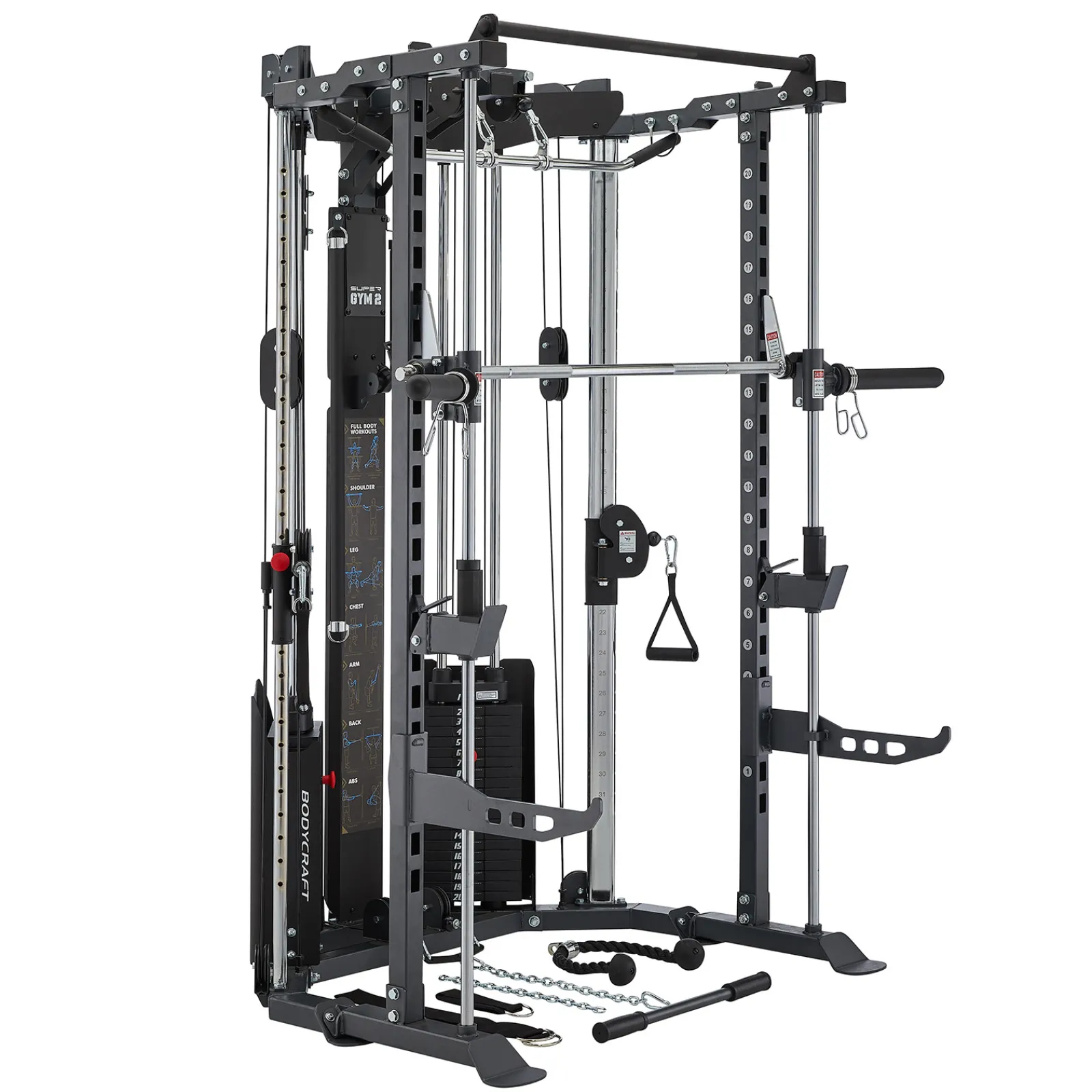 BodyCraft Kraftstation|Kabelzugstation|Super Gym SG2