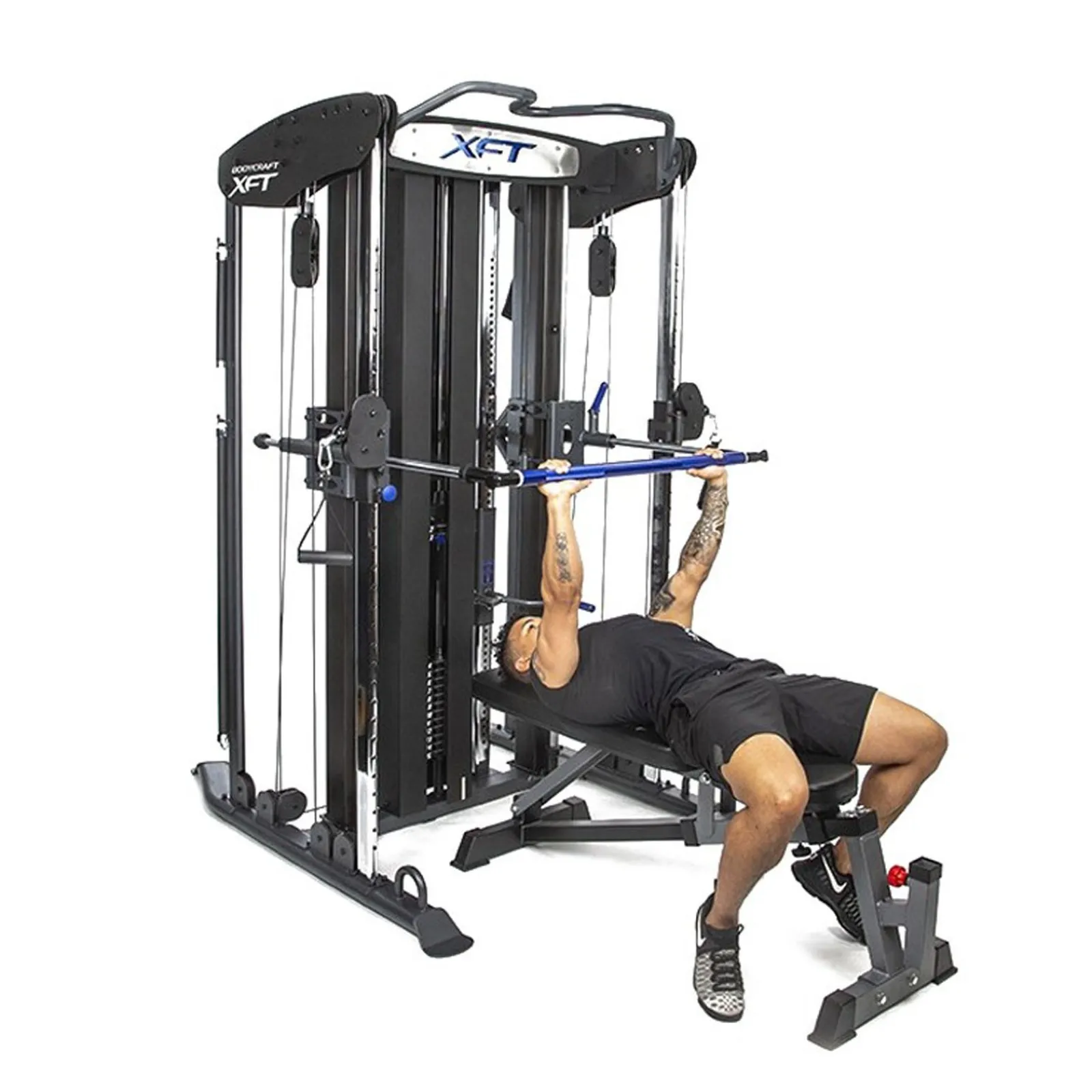 BodyCraft Kraftstation|Kabelzugstation|XFT Functional Trainer 67,5 kg