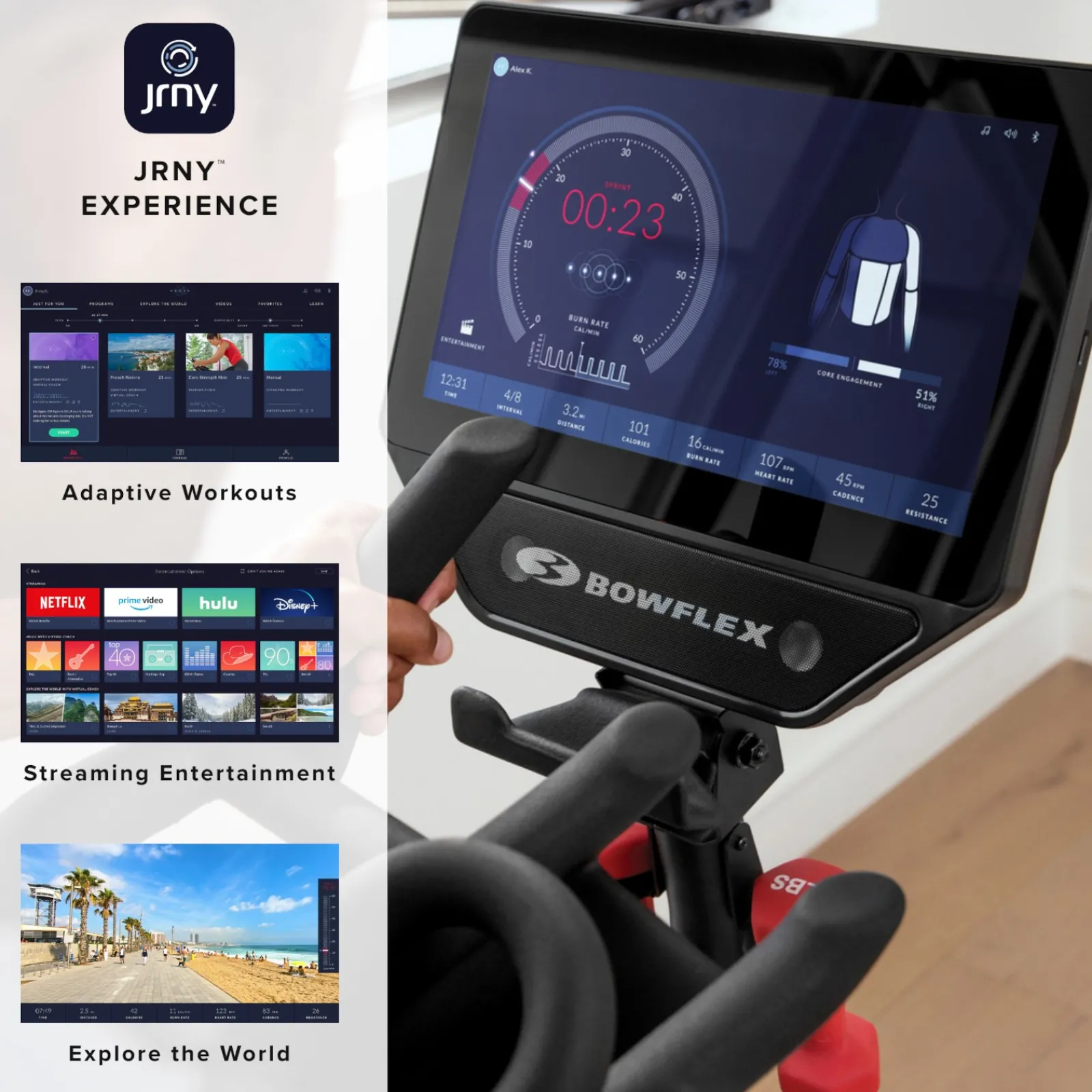 Bowflex Indoor Bike|Indoor Bike VeloCore 16 Zoll Monitor