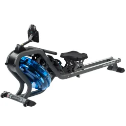 cardiostrong Rudergerät|Baltic Rower Pro Rudergerät blauer Tank, grauer Rahmen