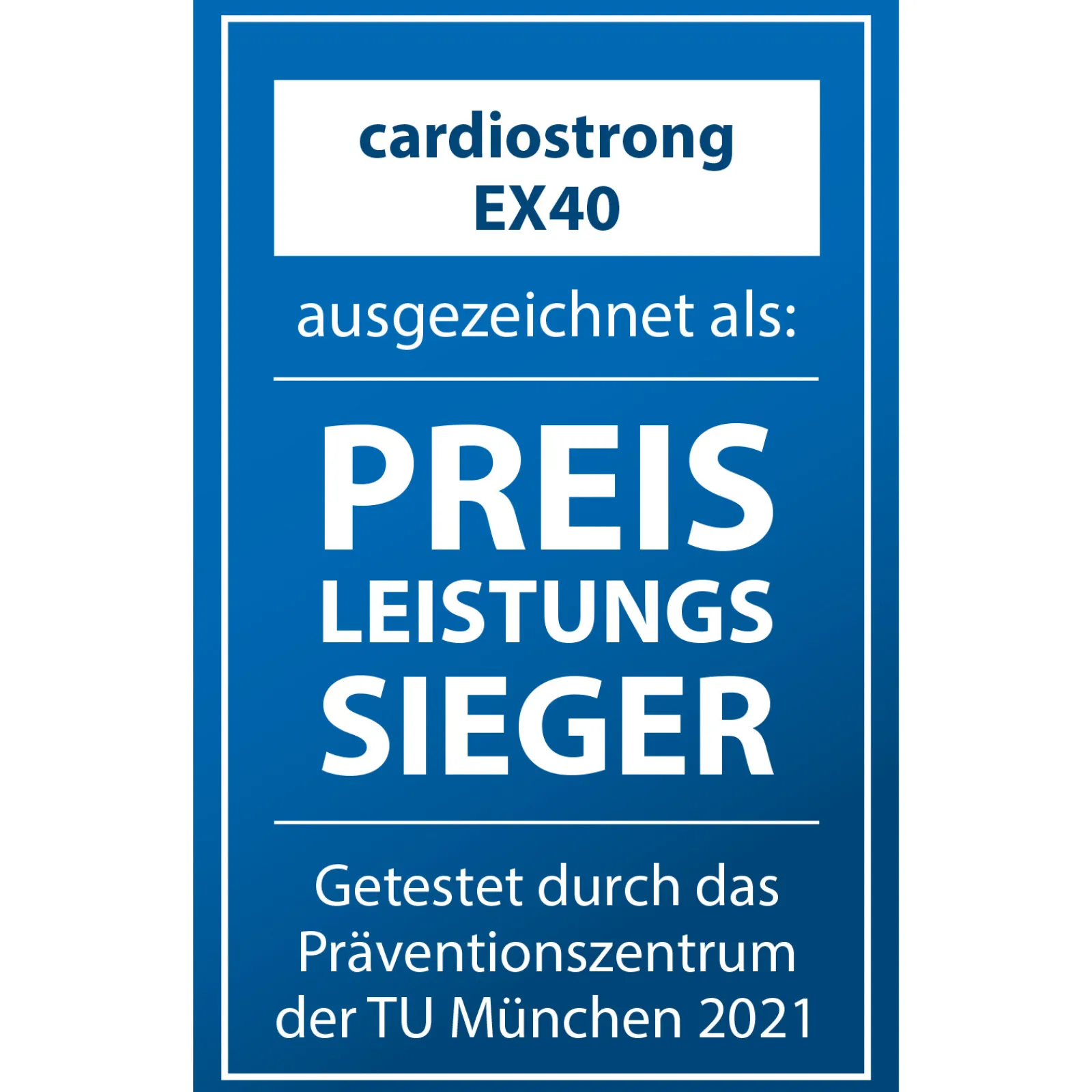 cardiostrong Crosstrainer|Crosstrainer EX40 schwarz