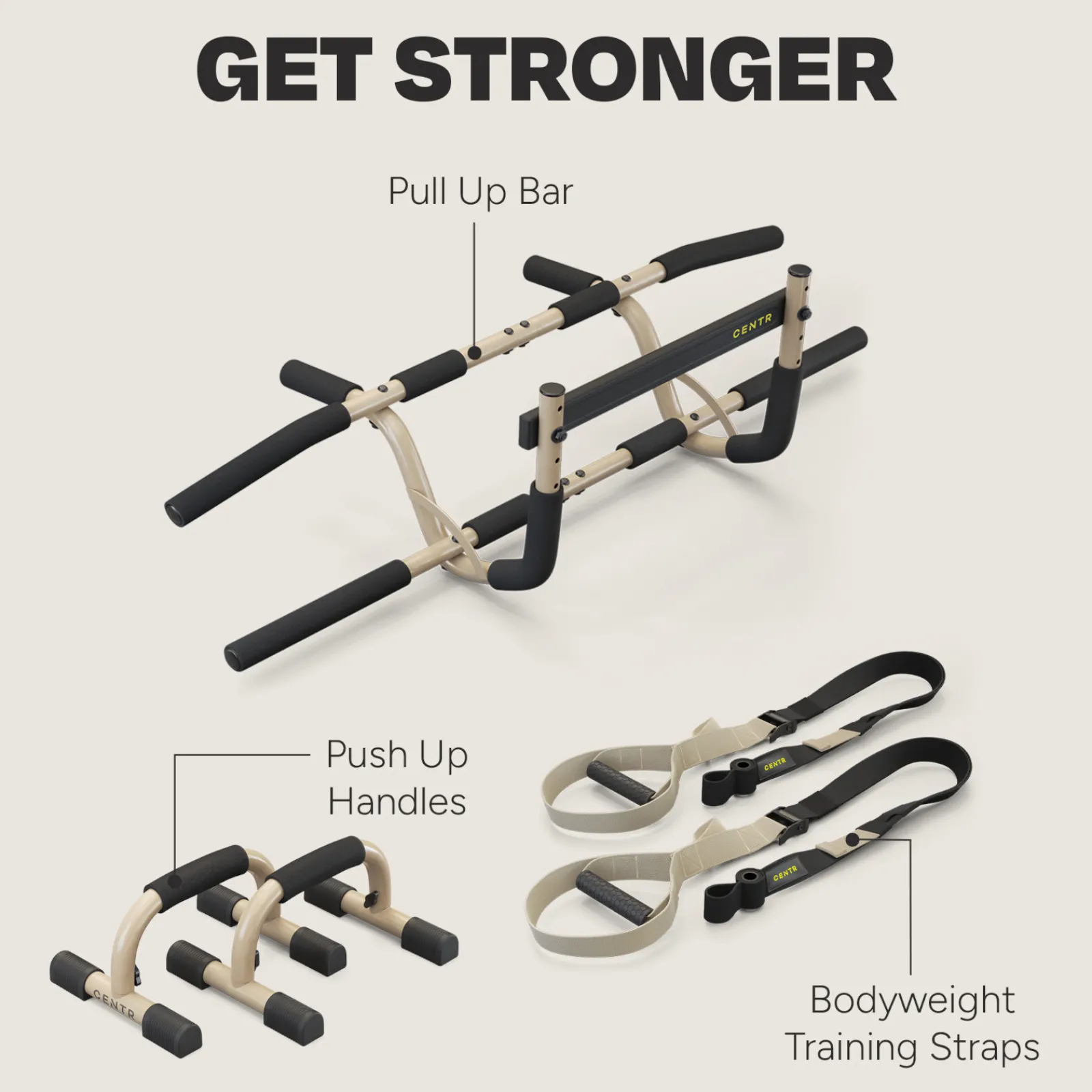 Centr Klimmzugstange|Bodyweight Trainingkit CTR-CBWTK