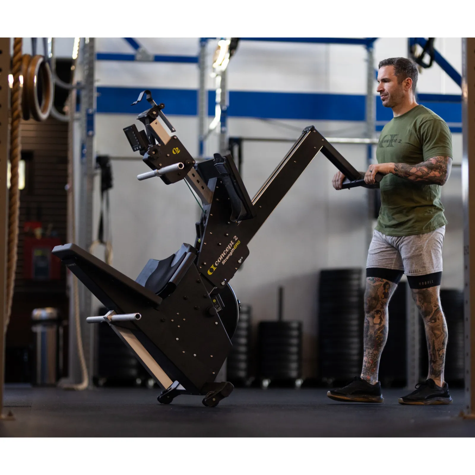 Concept2 Rudergerät|StrengthErg mit PM5 Monitor
