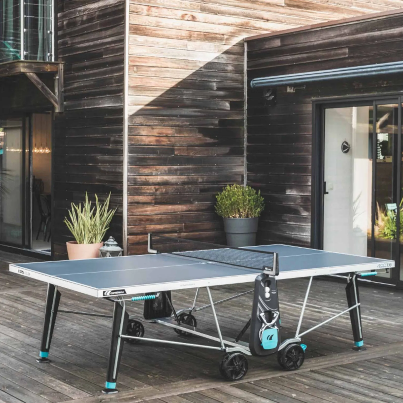Cornilleau Outdoor-Tischtennisplatte|Outdoor Tischtennisplatte 400X Blau