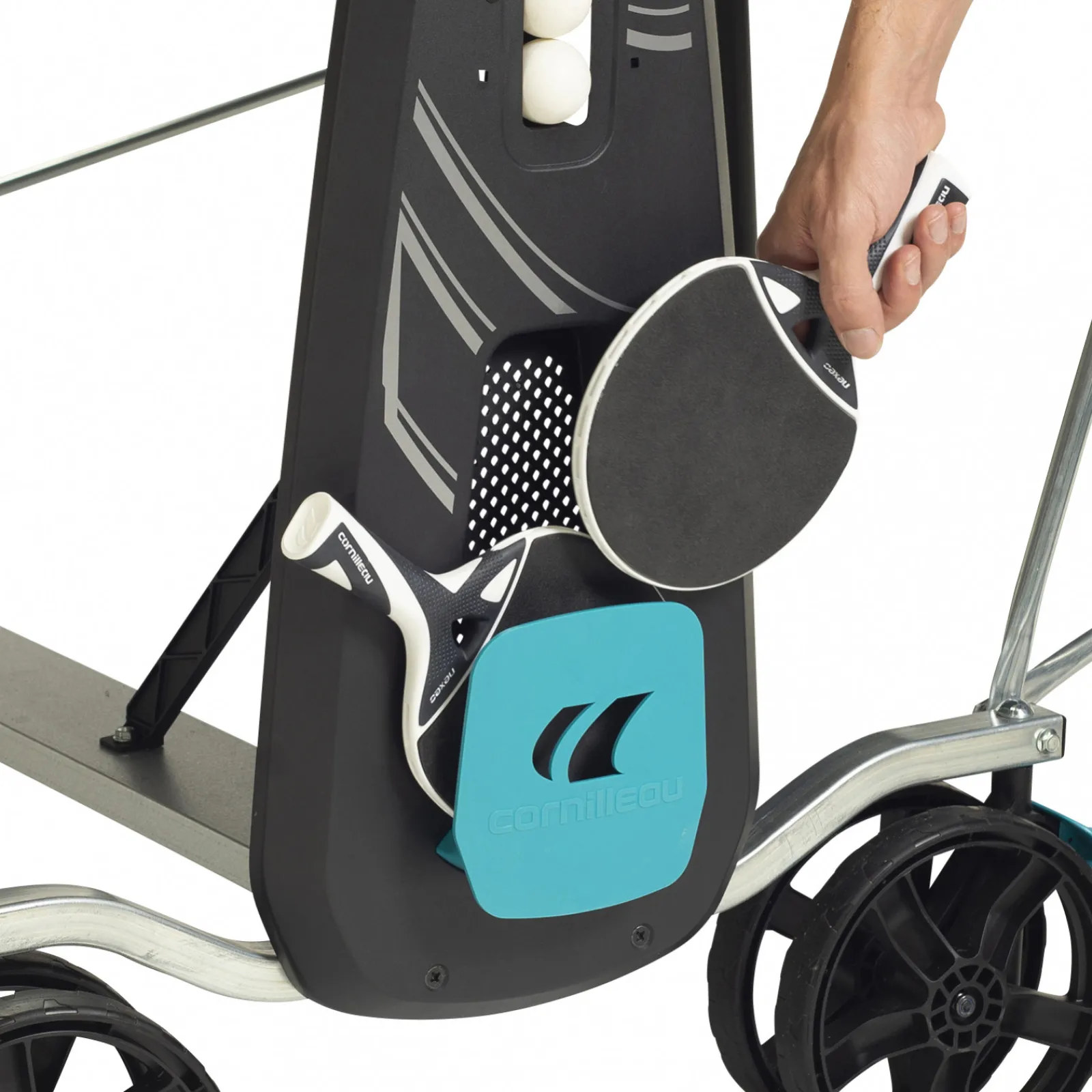 Cornilleau Outdoor-Tischtennisplatte|Outdoor Tischtennisplatte 300X Blau