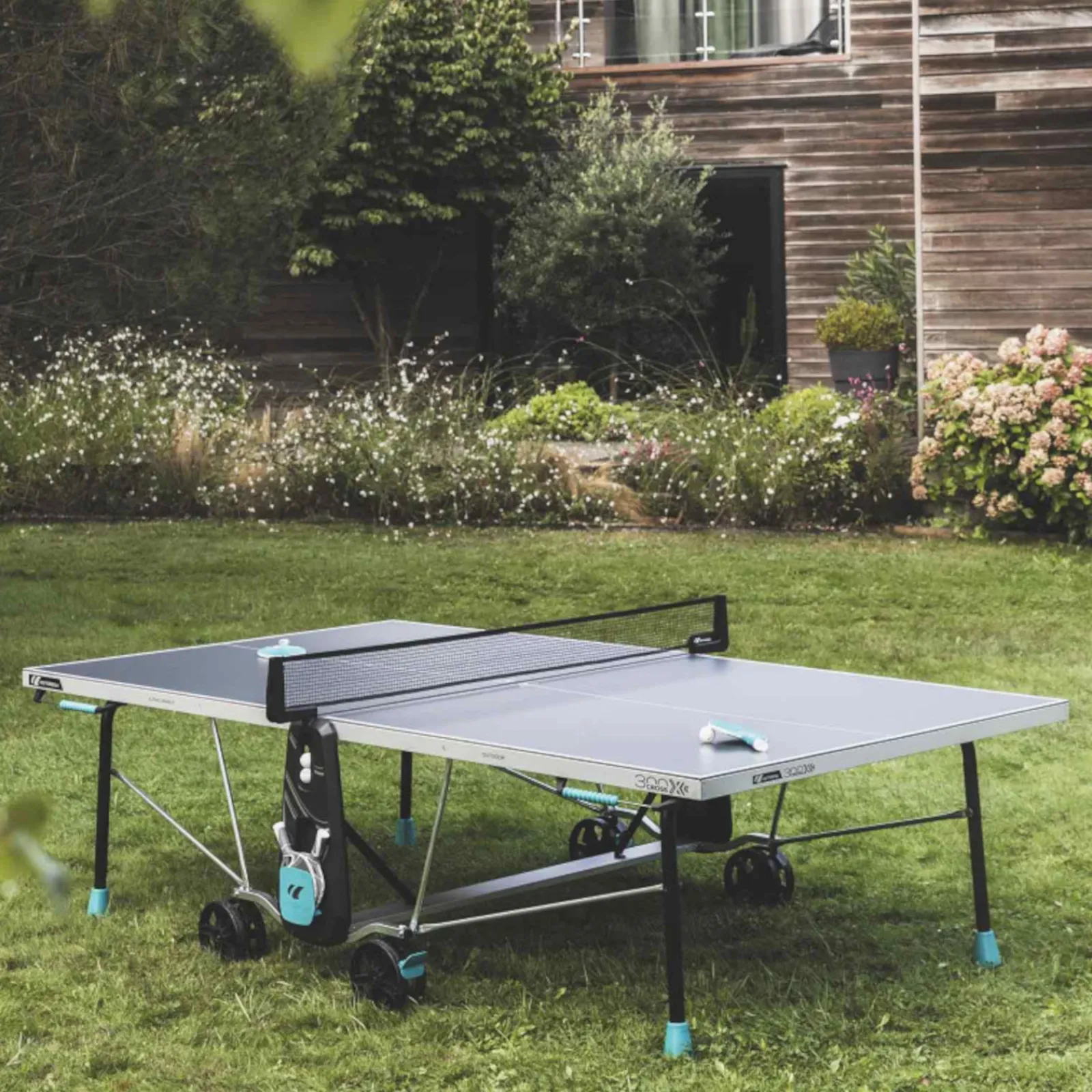 Cornilleau Outdoor-Tischtennisplatte|Outdoor Tischtennisplatte 300X Blau