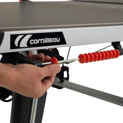 Cornilleau Outdoor-Tischtennisplatte|Outdoor Tischtennisplatte 500X inkl. Zubehör Blau