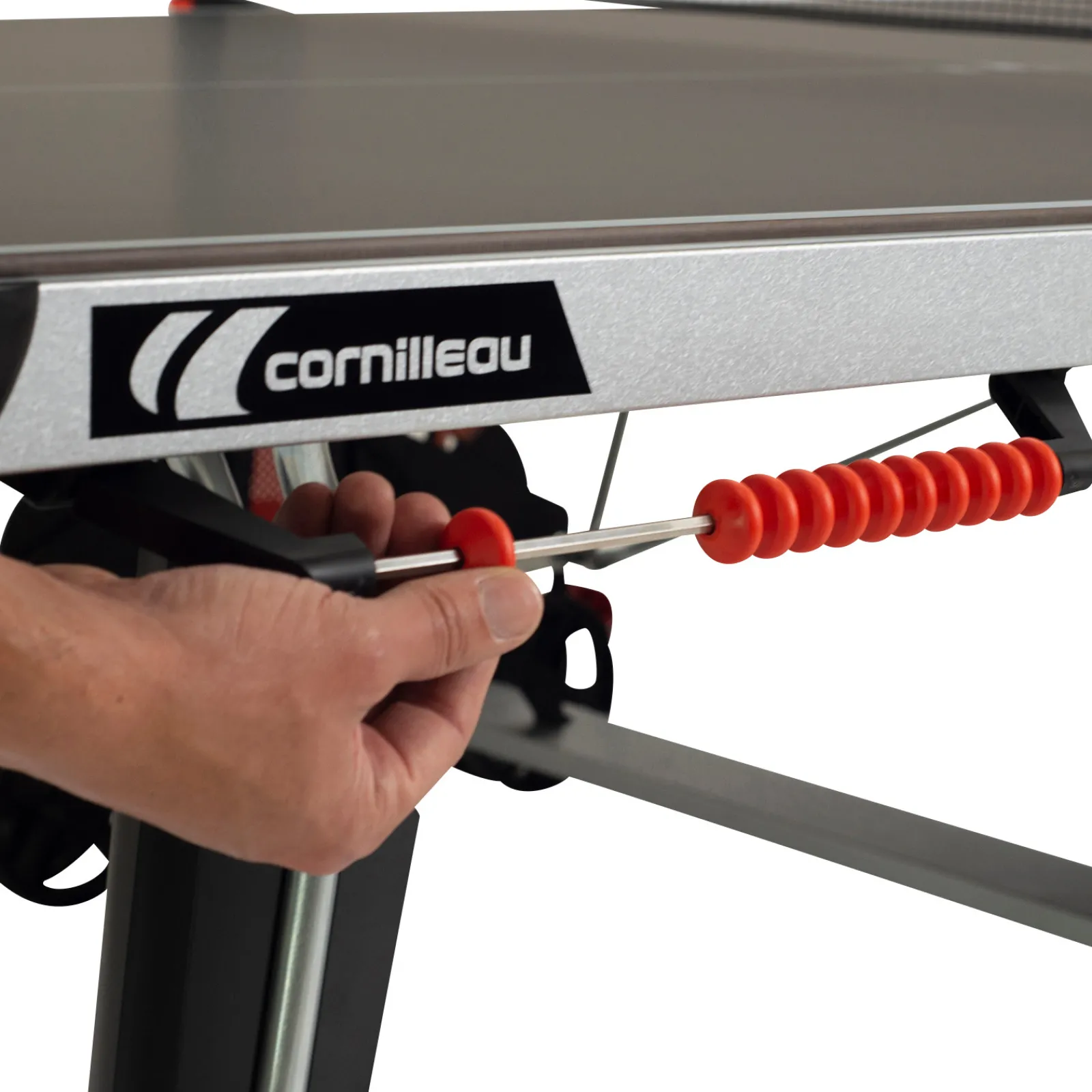 Cornilleau Outdoor-Tischtennisplatte|Outdoor Tischtennisplatte 500X inkl. Zubehör Blau