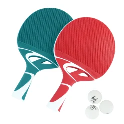 Cornilleau Outdoor-Tischtennisplatte|Outdoor Tischtennisplatte 500X inkl. Zubehör Blau
