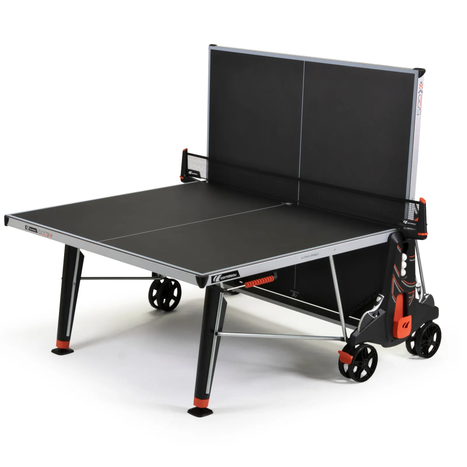 Cornilleau Outdoor-Tischtennisplatte|Outdoor Tischtennisplatte 500X inkl. Zubehör Blau