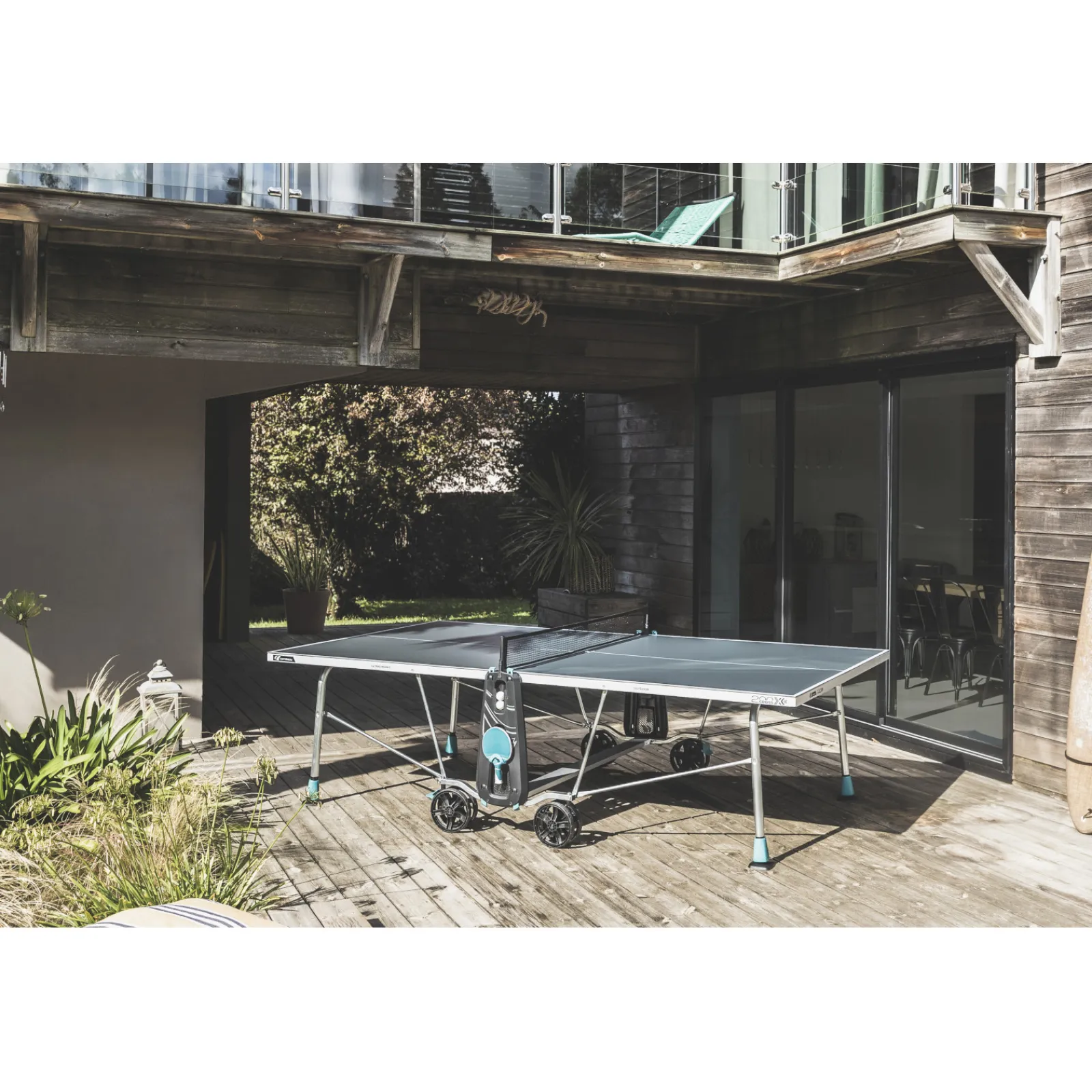 Cornilleau Outdoor-Tischtennisplatte|Outdoor Tischtennisplatte 200X Blau