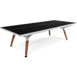 Cornilleau Outdoor-Tischtennisplatte|Outdoor Tischtennnisplatte Origin Dark Stone Oberfläche mit schwarzem Rahmen