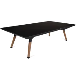 Cornilleau Outdoor-Tischtennisplatte|Outdoor Tischtennnisplatte Origin Dark Stone Oberfläche mit schwarzem Rahmen