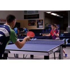 Cornilleau Indoor-Tischtennisplatte|Tischtennisplatte Competition 740 ITTF blau