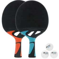 Cornilleau Tischtennisschläger|Tischtennisschläger Set Duo Tacteo