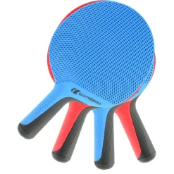 Cornilleau Tischtennisschläger|Tischtennisschläger Set Softbat Duo Set (Blau und Rot)