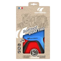 Cornilleau Tischtennisschläger|Tischtennisschläger Set Softbat Duo Set (Blau und Rot)