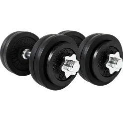 Darwin Fitness Hantelbank|Darwin Hantelbank FB90 und 2 Kurzhanteln 15 kg