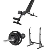 Darwin Fitness Hantelbank|Darwin Langhantel Trainings-Set