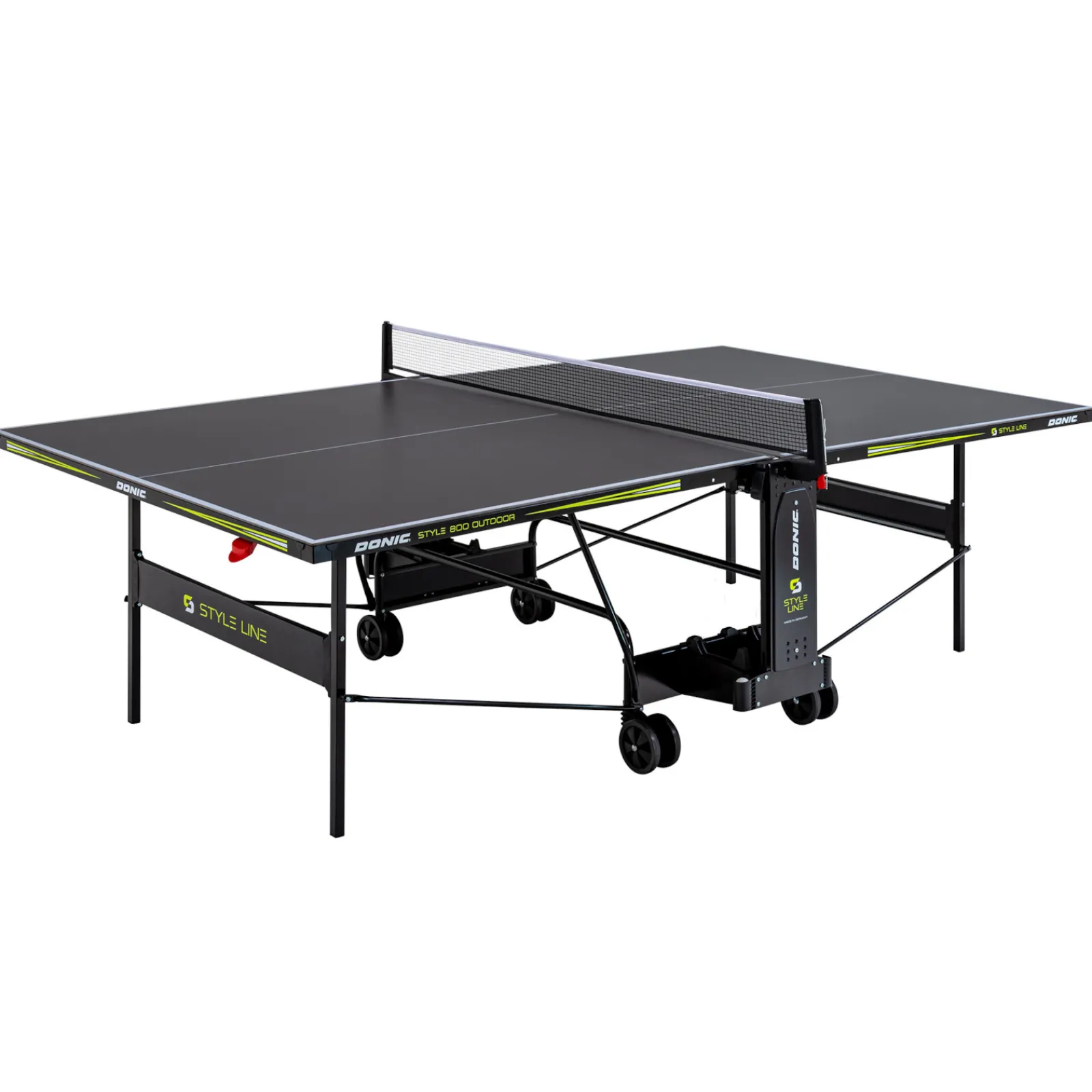 Donic Outdoor-Tischtennisplatte|Outdoor Tischtennisplatte Style 800 inkl. Zubehör
