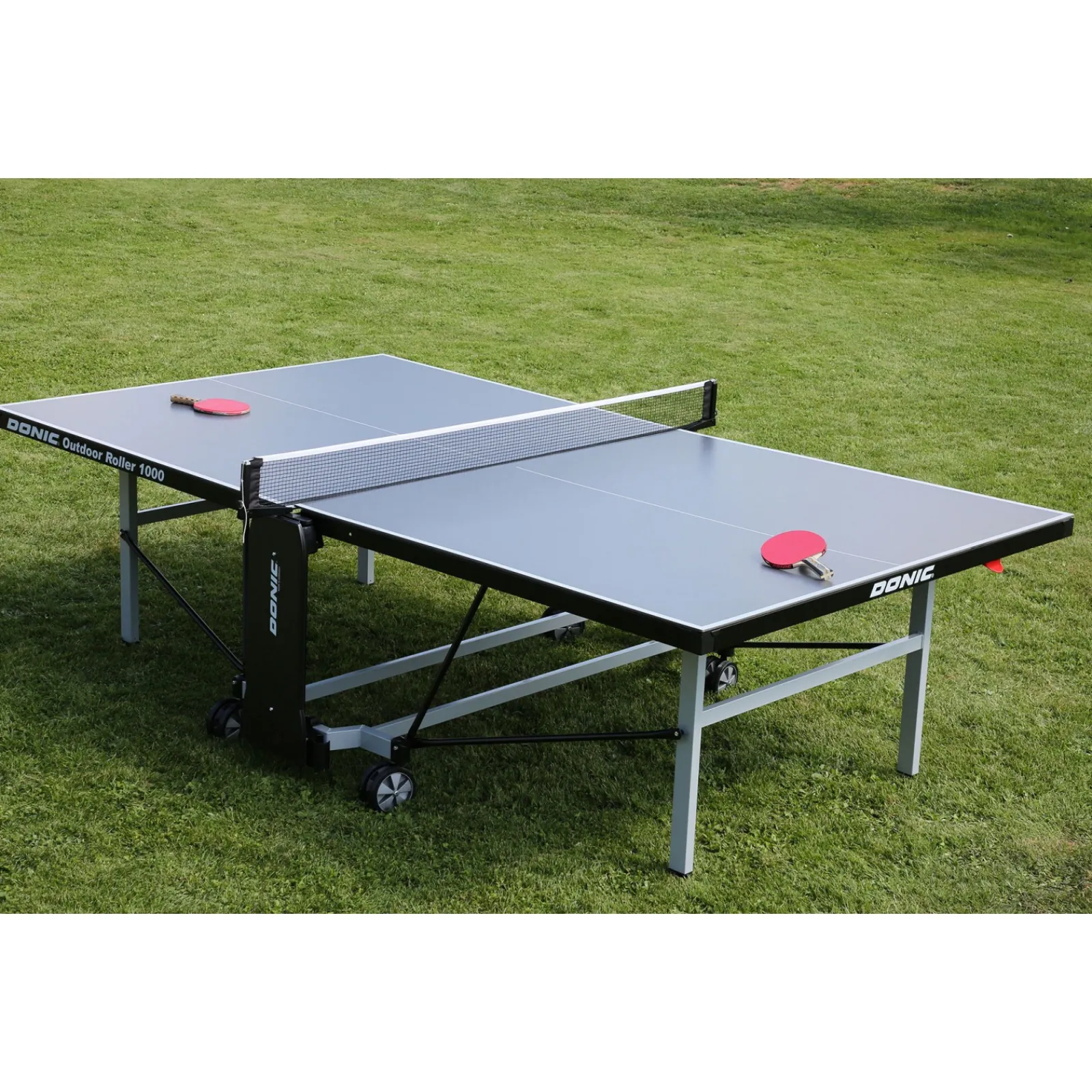 Donic Outdoor-Tischtennisplatte|Outdoor Tischtennisplatte Roller 1000 Blau